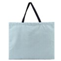 Pale Blue - Zipper Large Tote Bag View1