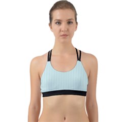 Pale Blue - Back Web Sports Bra by FashionLane