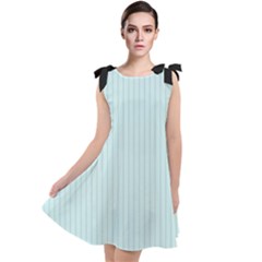 Pale Blue - Tie Up Tunic Dress by FashionLane