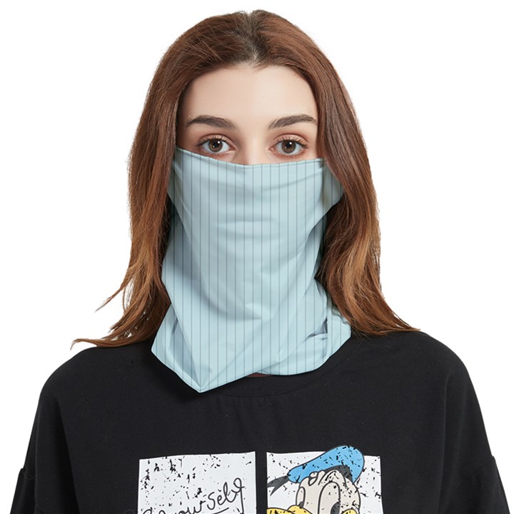 Pale Blue - Face Covering Bandana (Two Sides)