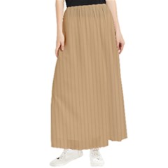 Pale Brown - Maxi Chiffon Skirt