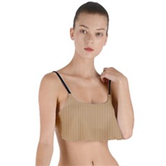 Pale Brown - Layered Top Bikini Top  by FashionLane