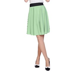 Pale Green - A-line Skirt by FashionLane