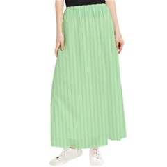 Pale Green - Maxi Chiffon Skirt