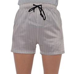 Pale Grey - Sleepwear Shorts by FashionLane