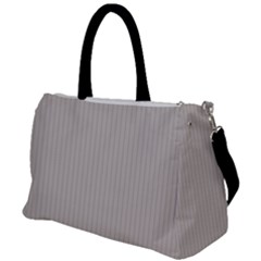 Pale Grey - Duffel Travel Bag by FashionLane