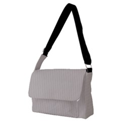 Pale Grey - Full Print Messenger Bag (m) by FashionLane