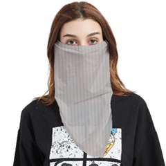 Pale Grey - Face Covering Bandana (triangle)