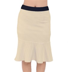 Pale Orange - Short Mermaid Skirt by FashionLane