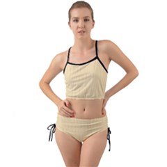 Pale Orange - Mini Tank Bikini Set by FashionLane