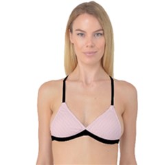 Pale Pink - Reversible Tri Bikini Top