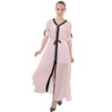 Pale Pink - Waist Tie Boho Maxi Dress View1