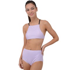 Pale Purple - High Waist Tankini Set by FashionLane