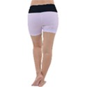 Pale Purple - Lightweight Velour Yoga Shorts View4