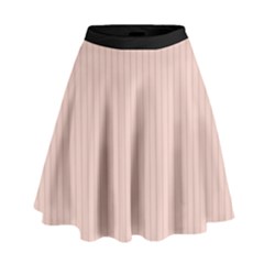 Pale Red - High Waist Skirt by FashionLane