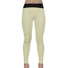 Pale Yellow - Classic Yoga Leggings by FashionLane