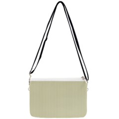 Pale Yellow - Double Gusset Crossbody Bag by FashionLane