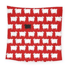 Black Sheep Square Tapestry (large)