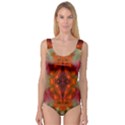 Landscape In A Colorful Structural Habitat Ornate Princess Tank Leotard  View1