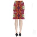 Landscape In A Colorful Structural Habitat Ornate Short Mermaid Skirt View2