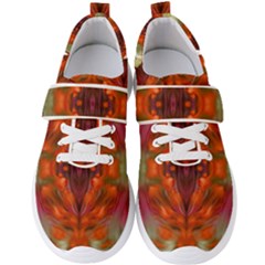 Landscape In A Colorful Structural Habitat Ornate Men s Velcro Strap Shoes by pepitasart