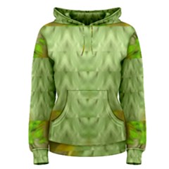 Landscape In A Green Structural Habitat Ornate Women s Pullover Hoodie by pepitasart