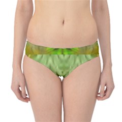 Landscape In A Green Structural Habitat Ornate Hipster Bikini Bottoms by pepitasart