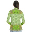 Landscape In A Green Structural Habitat Ornate Drape Collar Cardigan View2