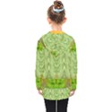 Landscape In A Green Structural Habitat Ornate Kids  Double Breasted Button Coat View2