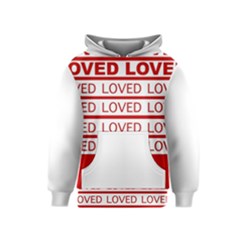 Loved Kids  Pullover Hoodie by NoHang