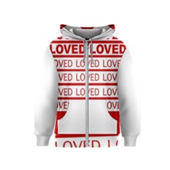 Loved Kids  Zipper Hoodie by NoHang