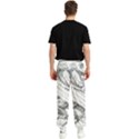 Dragon Lizard Vector Monster Men s Elastic Waist Pants View2