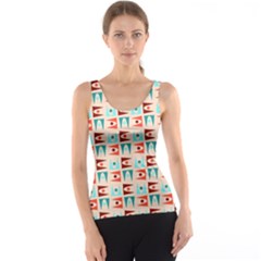 Retro Digital Tank Top by Mariart