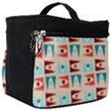 Retro Digital Make Up Travel Bag (Big) View1