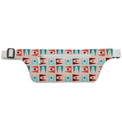 Retro Digital Active Waist Bag by Mariart