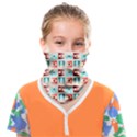 Retro Digital Face Covering Bandana (Kids) View1