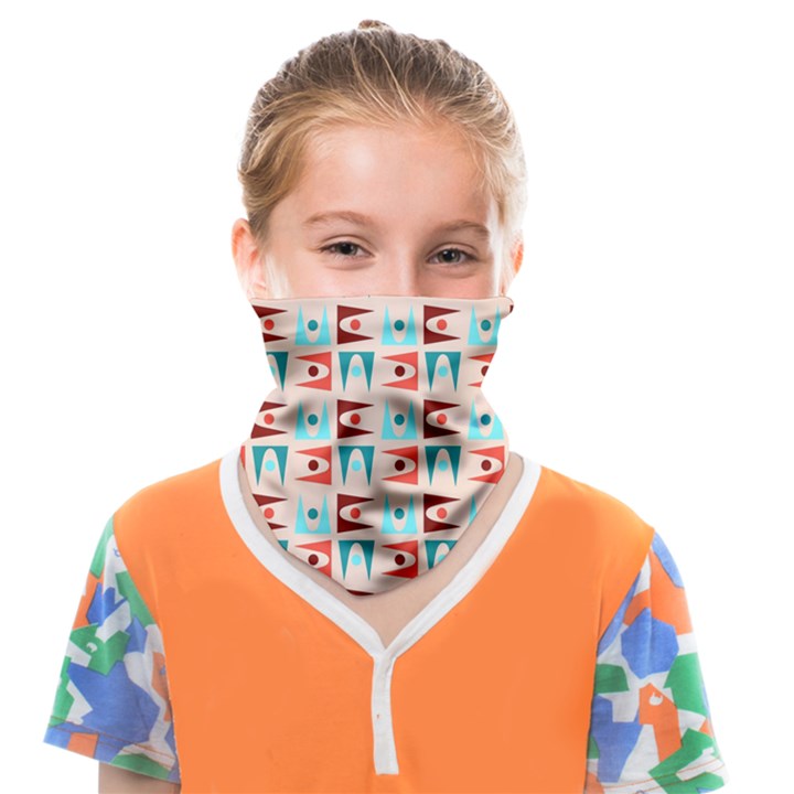 Retro Digital Face Covering Bandana (Kids)