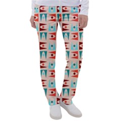 Retro Digital Women s Casual Pants