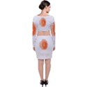 Orange Fruit Watercolor Painted Top and Skirt Sets View2