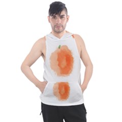 Orange Fruit Watercolor Painted Men s Sleeveless Hoodie by Mariart