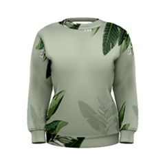 Banana Pattern Plant Women s Sweatshirt by Mariart