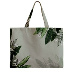 Banana Pattern Plant Zipper Mini Tote Bag by Mariart