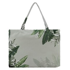 Banana Pattern Plant Zipper Medium Tote Bag by Mariart