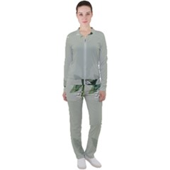 Banana Pattern Plant Casual Jacket And Pants Set