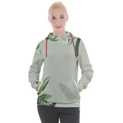 Banana Pattern Plant Women s Hooded Pullover by Mariart