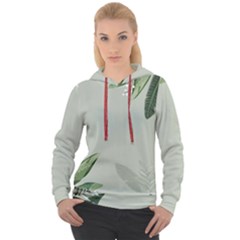 Banana Pattern Plant Women s Overhead Hoodie by Mariart