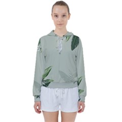 Banana Pattern Plant Women s Tie Up Sweat by Mariart