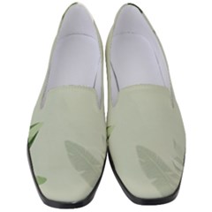 Banana Pattern Plant Women s Classic Loafer Heels by Mariart