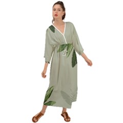 Banana Pattern Plant Grecian Style  Maxi Dress by Mariart