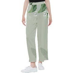 Banana Pattern Plant Women s Pants  by Mariart